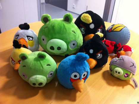 Peluches Angry Birds